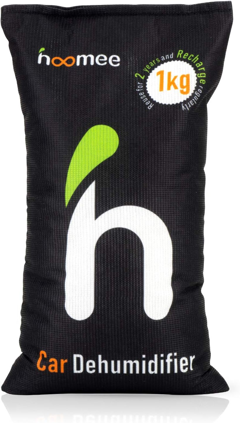 HOOMEE Silica Gel Car Dehumidifier Bag + Anti Slip Dashboard Pad Anti