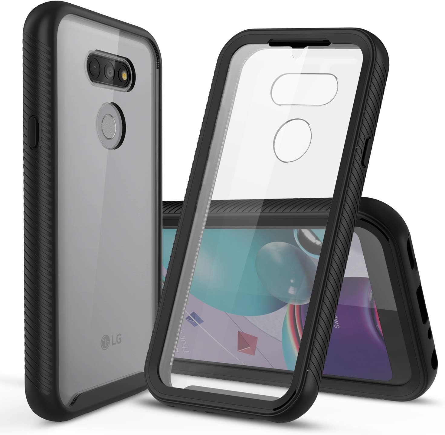 CBUS HeavyDuty Phone Case with Builtin Screen Protector Cover for LG