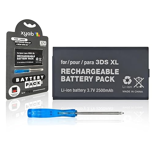 XYAB Replacement Battery 2500mAh SPR-003 Compatible with Nintendo