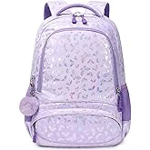 Meisohua Girls Backpack Elementary School Bags for Girls Bookbags for Kids Preschool Kindergarten Primary Kids Backpacks with Chest Strap
