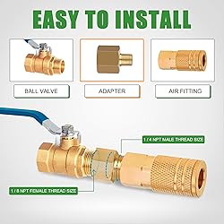 Ailbiuko Brass Pipe Fitting Reducer