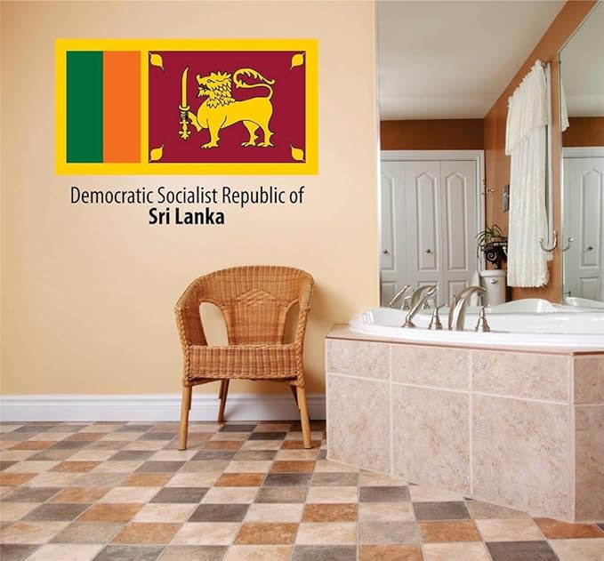 Decals Stickers Democratic Socialist Republic Of Sri Lanka