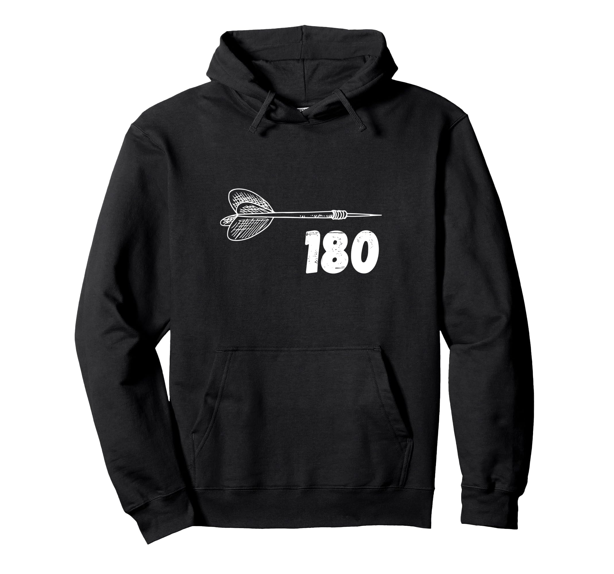 One Hundred Eighty Dart Darts Triple 20 Dartboard Darten 180 Pullover Hoodie