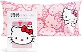 Kitsch Hello Kitty Satin Pillowcase with Zipper King 19x36 Pink Kitty Faces