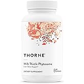 THORNE - Milk Thistle Phytosome (Formerly Siliphos) - Botanical Extract Complex for Antioxidant and Liver Support* - Third-Party Certified - Gluten, Dairy & Soy-Free - 90 Capsules