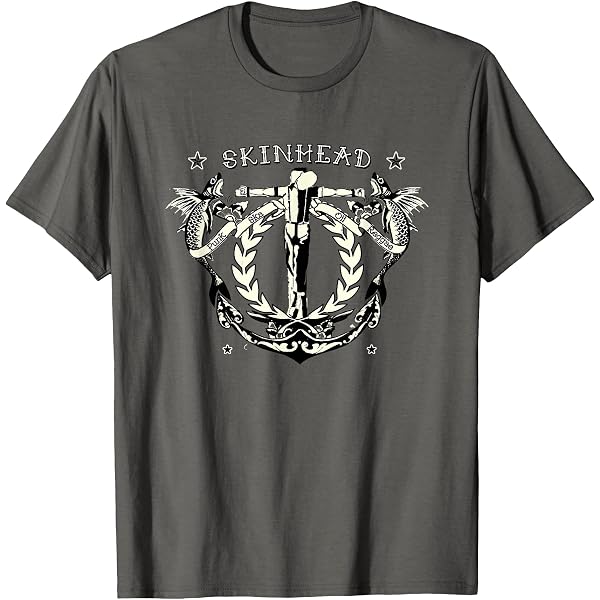 Amazon.com: The Crucified Skinhead I Oi Ska Reggea Long Sleeve T