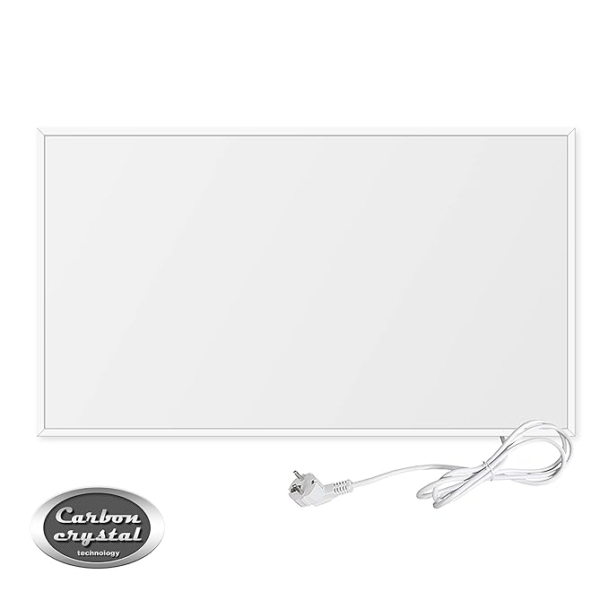 Viesta Infrarotheizung Heizpaneel Heizkörper Heizung ultraflache Wandheizung, 450 W, 1, Weiß?, F450