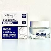 Delfanti-Milano • RETINOL REPAIR EYE CREAM • Anti Aging • Reduces Fine Lines • Fast Result • Vegan • Made in Italy
