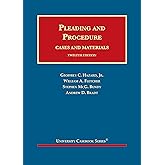 Pleading and Procedure, Cases and Materials (University Casebook Series)