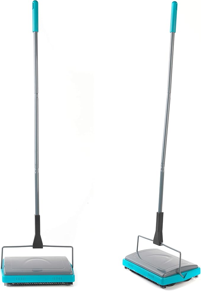 Beldray® LA024855TQ Manual Carpet Sweeper with Brush Comb Perfect for