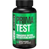 Jacked Factory Testosterone Booster for Men PRIMASURGE - w/Tongkat Ali, PrimaVie, Ashwagandha - Boost Vitality, Muscle Growth &amp; Energy | Natural Muscle Builder Supplement - 60 Veggie Pills