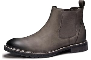 TruVeld Mens Chelsea Boots Men Dress Boots Slip on Boots for Men Casual Ankle Boots