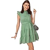 DIVUS Womens Casual Sleeveless Strap Loose Adjustable Beachwear Stretchy Shorts Romper