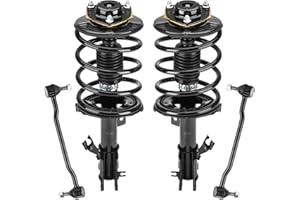 AEAGLE Front Strut Assembly & Sway Bar Links for 2002-2006 Nissan Altima 2.5L, Shock Absorbers Replace 271426 271427 4PCS