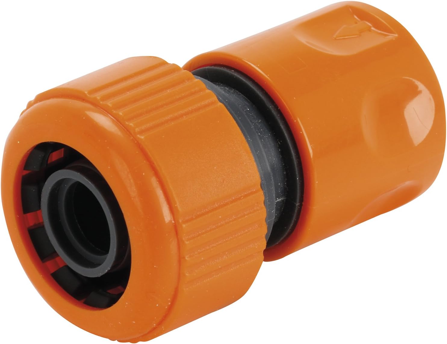 Greengeers 97274 Quick Coupling 19 mm, Orange, Small