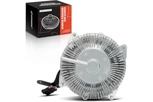 A-Premium Electronic Radiator Cooling Fan Clutch Compatible with Ram 2500 3500 4500 5500 2013-2018, 6.7L, Diesel Only, Reverse Rotation, Replace# 52014729AC, 9202520, 46112, 22347