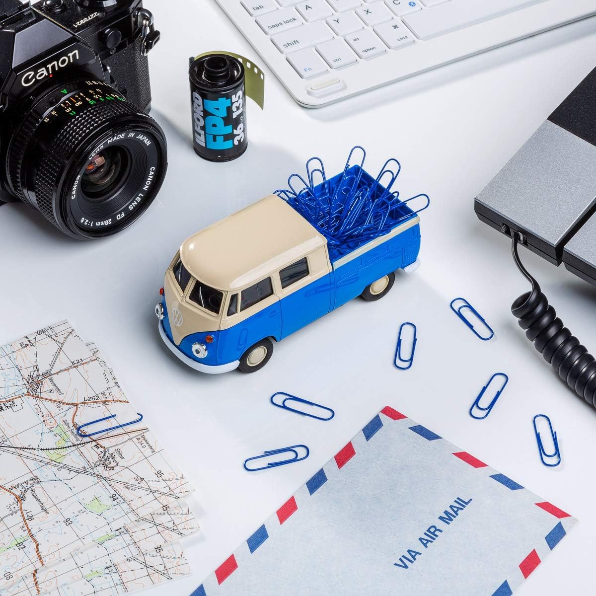 Mobile Office Magnetic Paper Clip Dispenser compatible with VW Bus T1 ...