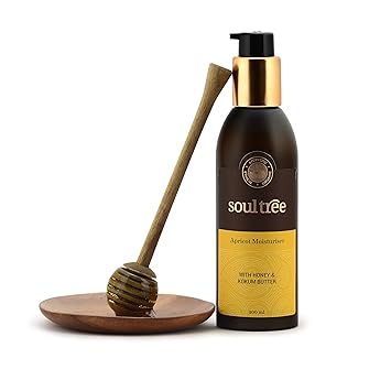 SoulTree Apricot Moisturizer With Honey & Kokum Butter, 200ml