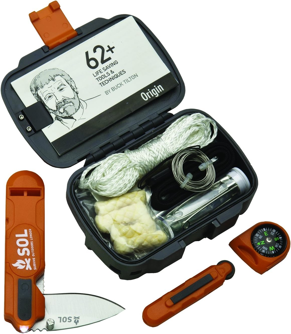 S.O.L. Origin Waterproof Survival Tool Kit : Sports First Aid Kits : Sports & Outdoors