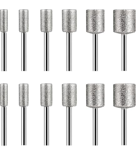 SA3L6 Cylindrical Carbide Burr Die Grinder Bit - For Metal Porting, Deburring, & Shaping, USA Made