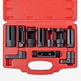 DAYUAN 10Pcs Oxygen Sensor Socket Set Sensor Oil Pressure Sending Unit Removal Kit