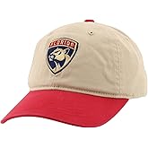 ZHATS NHL Unisex-Adult NHL Officially Licensed Adjustable Hat Scholarship Icon Stone