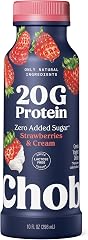 Chobani® 20g Low-Fat Greek Yogurt Drink Strawberries & Cream 10 fl oz