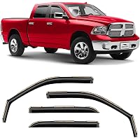 Goodyear - - Goodyear Shatterproof In-Channel Window Deflectors For Chevrolet (Chevy) Tahoe 2021-2025/GMC Yukon 2021-2025, Rain Guards, Window Visors For Cars, Vent Deflector, Car Accessories, 4 Pcs - GY003490
