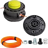 Compatible Ryobi Weed Wacker Head Replacement &ndash; 314608005 Reel Easy+ Bump Feed Trimmer Head Straight Shaft RY15526 RY15527 RY15529 (Classic)