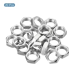 PATIKIL M14 x 1.0 Steel Hex Nuts, 20 Pack Metric