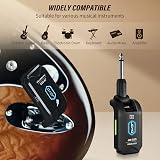 JOYO 5.8GHz Wireless Guitar System JW-02S 4 Channels 6h Battery 20m view 3