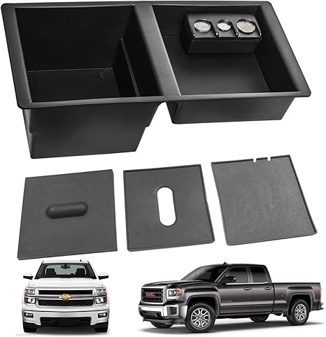 Center Console Organizer Tray For 2014 2018 Silverado Sierra Tahoe
