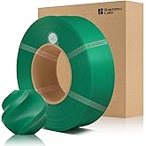 Bamboo PLA Basic Refill Filament 1.75mm 1 KG (2.2lbs) with RFID for Bambu Lab A1/X1/P1 Series 3D Printers,Easy to Print, 3D P