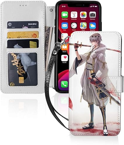 Amazon 刀剣乱舞 Iphone 11 ケース Iphone 11 Pro 手帳型 Iphone11 手帳型ケース 耐衝撃 耐摩擦 Puレザー 財布型 アイフォン11pro カバー カード収納 マグネット 米軍mil規格 家電 カメラ オンライン通販