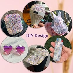 16000Pcs Resin Jelly Rhinestones with Tweezers for