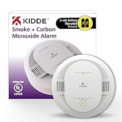 Kidde Smoke & Carbon Monoxide Detector, AA Battery