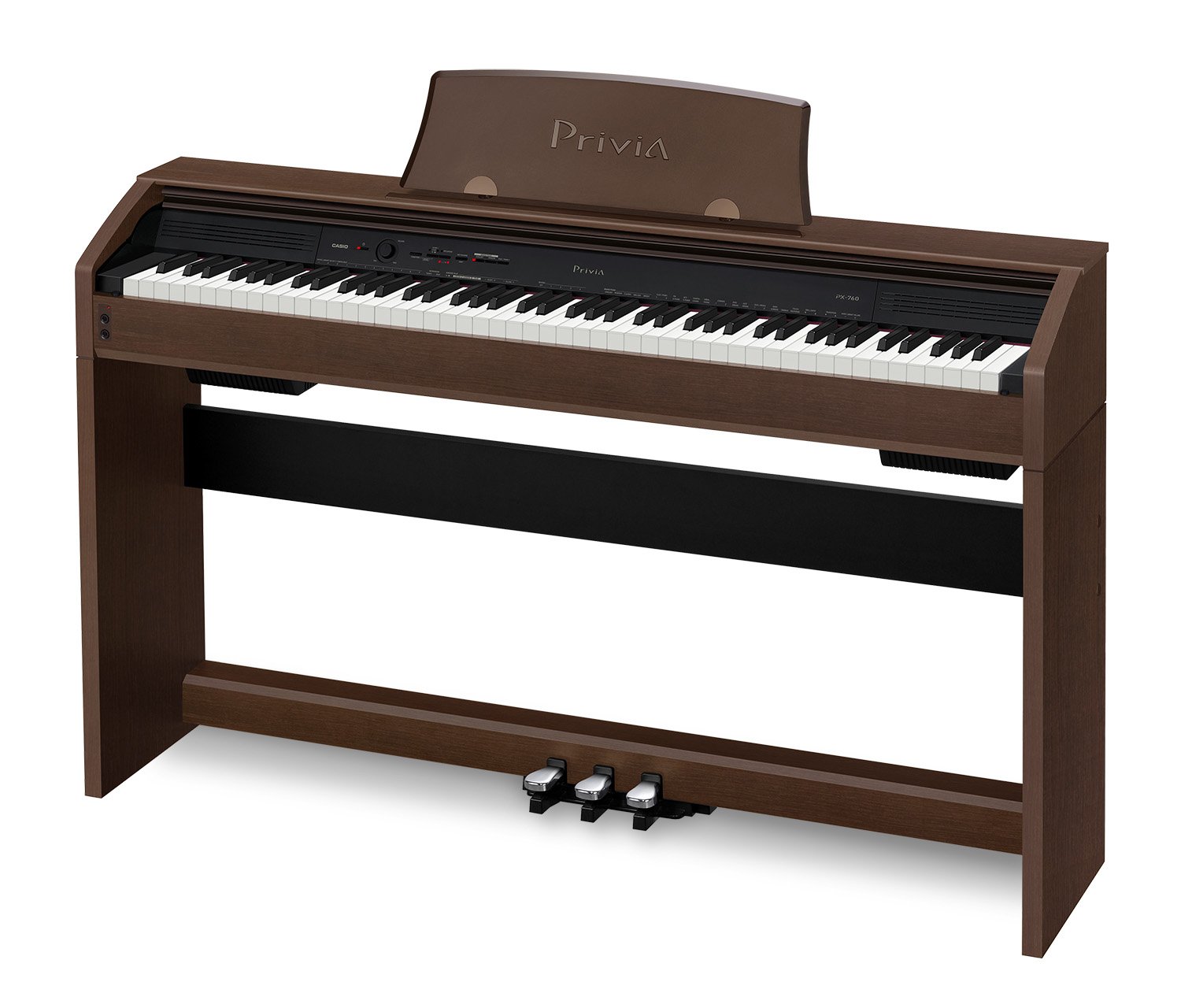 Casio PX760 Privia Digital Home Piano, Brown Buy Online in United