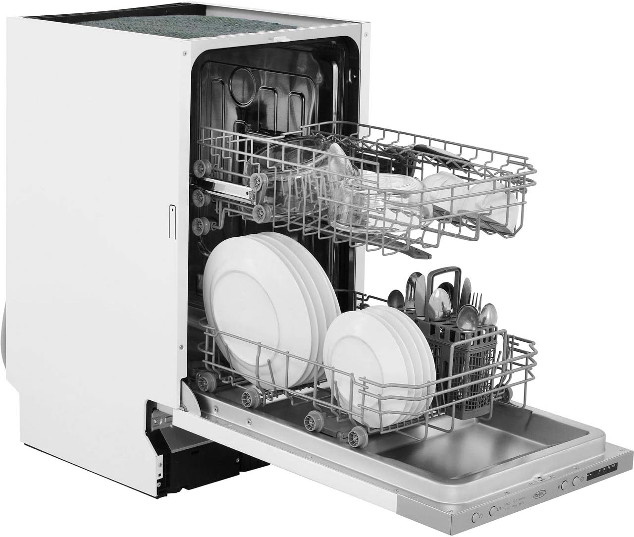 belling slimline integrated dishwasher