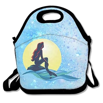 Amazon.com: multifictional Bolsa de almuerzo, Little Mermaid ...