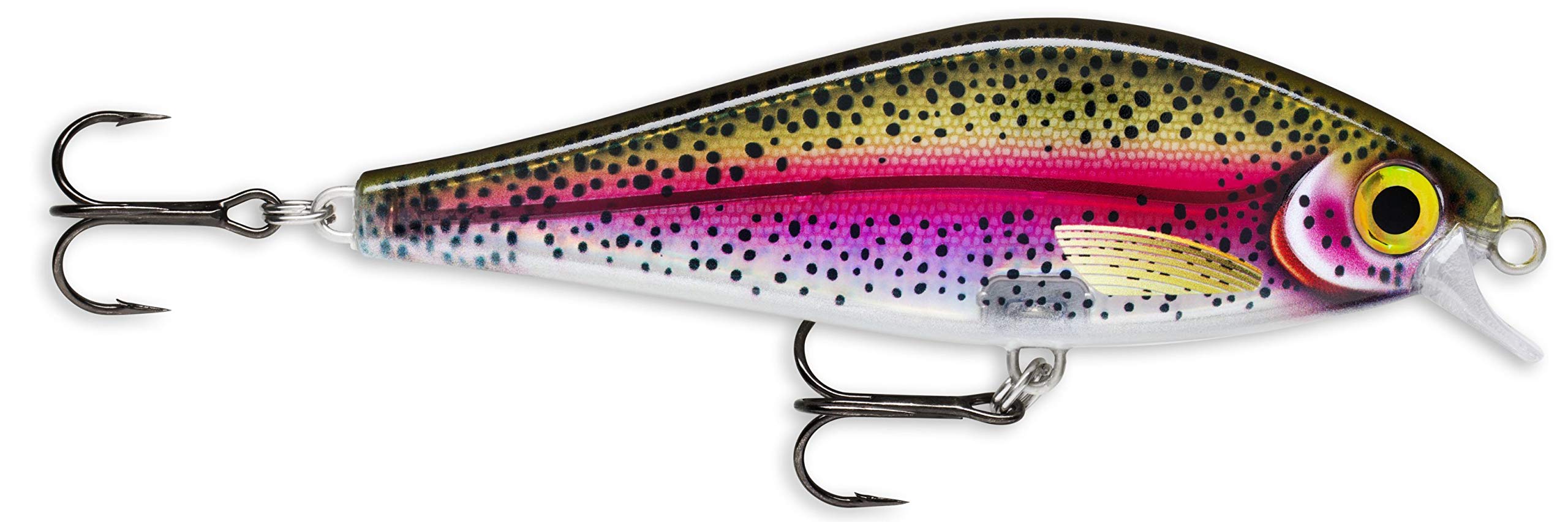Rapala Super Shadow Rap Lure with Two No. 3/0 Hooks, 1-1.4 m Swimming Depth, 16 cm Size, Live Rainbow Trout — image 1