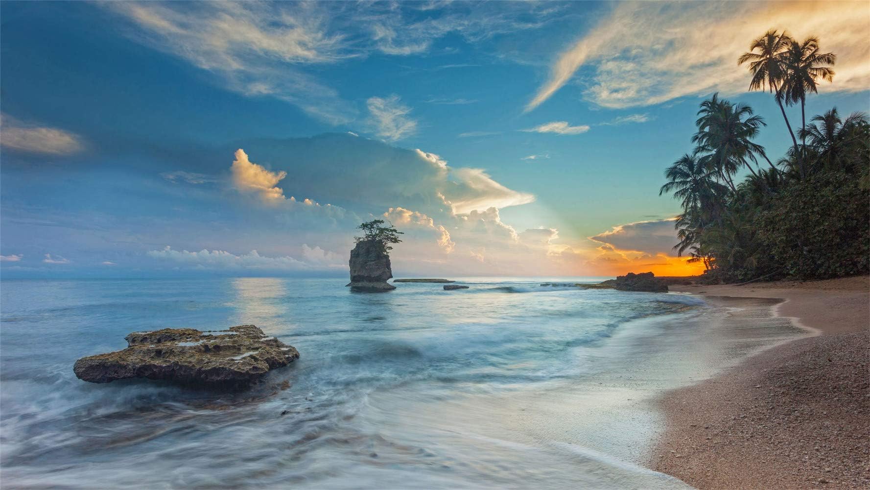 PANDABOOM Coastline Of Cahuita National Park, Costa Rica, Puzzle 1500 Pieces Jigsaw Puzzles for Adults and Child (87 x 57 cm)