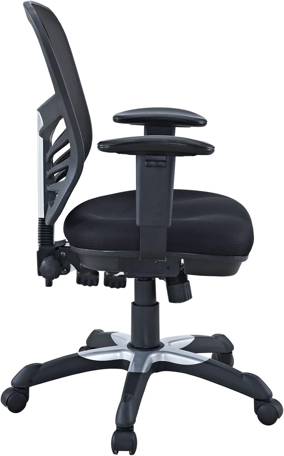 Modway Articulate Ergonomic Mesh Office Chair in Black: Furniture & Decor