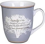 Family Like Branches On A Tree 16 Ounce Ceramic Stoneware Coffee Mug