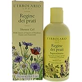 L'Erbolario Shower Gel – Moisturizing Body Wash with Floral Scent – Restoring Floral Body Soap with Chamomile and Daisy - Regine dei Prati - 8.4 oz