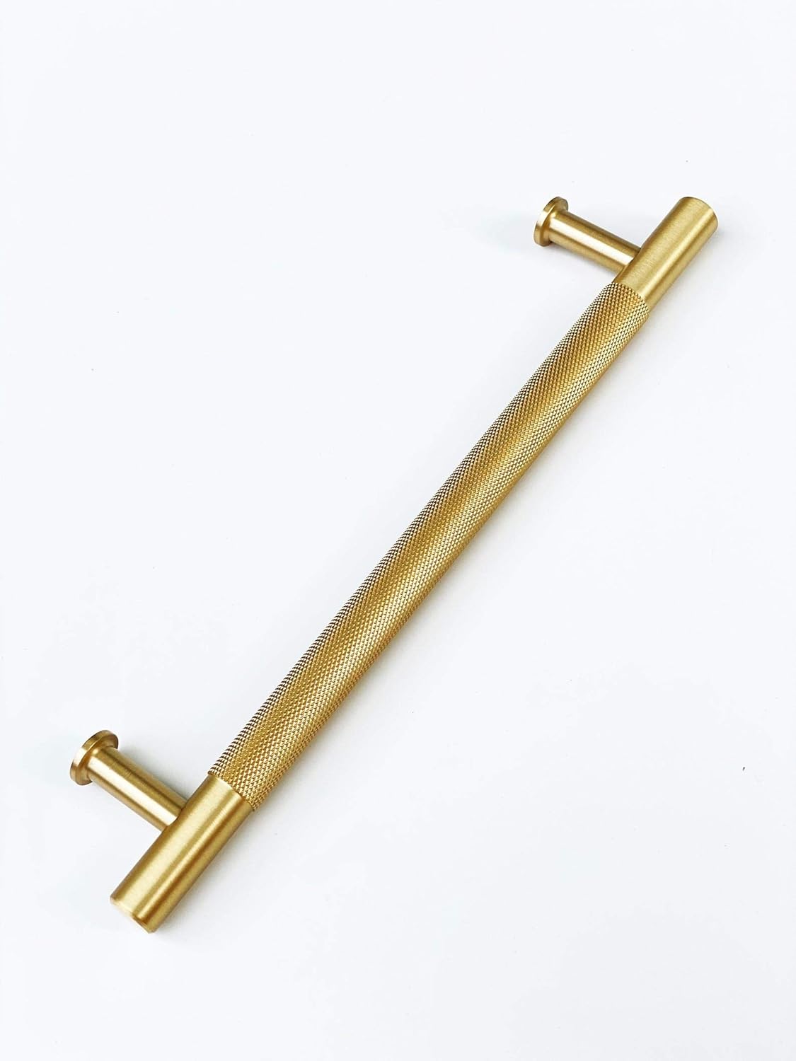 Knurled Texture Solid Brass Knurled Hardware TBar Pull Handles