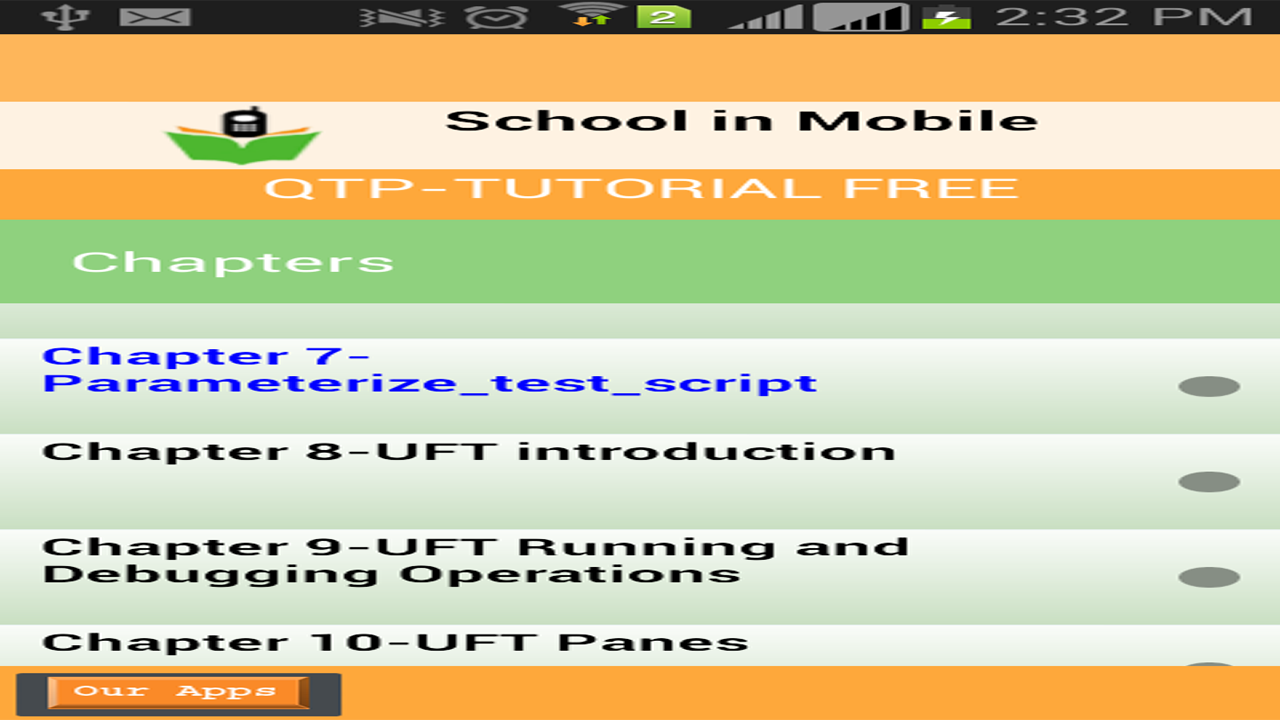 QTP Tutorial for Android