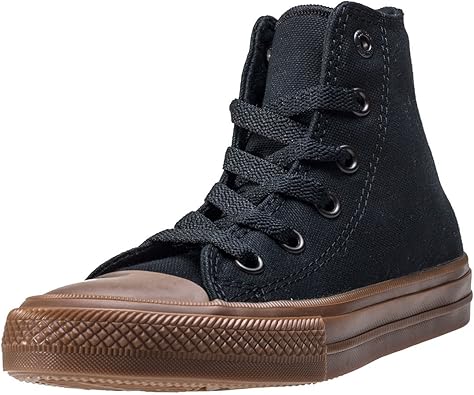 converse chuck taylor ii black hi top trainers