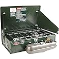 Coleman 2 Burner Dual Fuel Compact Liquid Fuel Stove
