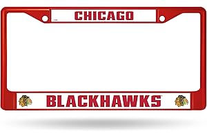 NHL Colored Chrome Plate Frame
