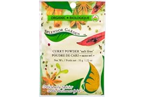 Splendor Garden Organic Curry Powder "Salt Free" - 35 g